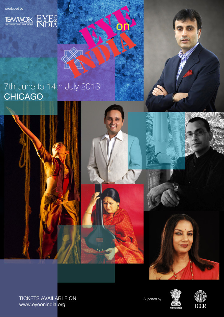 Javed Akhtar and Shabana Azmi in the Chicago area on June 8
