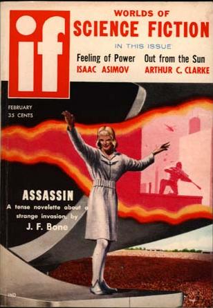 Cover of If: Worlds of Science Fiction, February 1958